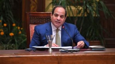 الرئيس السيسي يهنئ الجاليات المصرية بالخارج بالعام الميلادي الجديد