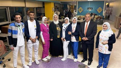 وزيرة التضامن تجري زيارة تفقدية لـ 57357 .. وتتعهد بتبرع الوزارة بـ 75 مليون جنيه|صور