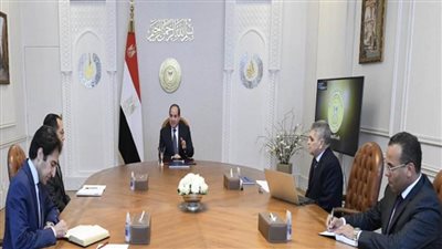 الرئيس السيسي يوجه بتنفيذ استراتيجية تطوير قناة السويس