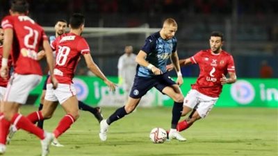الشوط الأول.. الأهلي يتقدم 1-0 على بيراميدز بصاروخية 