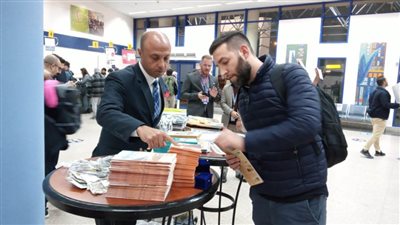 مطار مرسى علم الدولي يستقبل أول رحلة طيران عارض من مالبينسا بميلانو