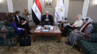 وزير التعليم العالي يستقبل ممثل برنامج الأمم المتحدة الإنمائي في مصر
