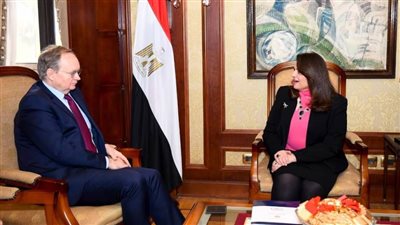 وزيرة الهجرة تستقبل سفير الاتحاد الأوروبي بالقاهرة لبحث سبل التعاون وتبادل الخبرات