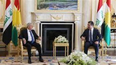 الرئيس العراقي: حل المسائل العالقة بين الحكومة الاتحادية وكردستان بالحوار