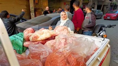 ضبط 750 كيلو لحوم مجهولة المصدر في قنا