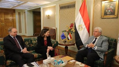 وزير التعليم العالي يبحث آليات دعم التعاون العلمي مع الاتحاد الأوروبي (صور)