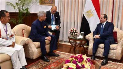 الرئيس : نتطلع من زيارة نيودلهي لتطوير علاقات الصداقة بين مصر والهند