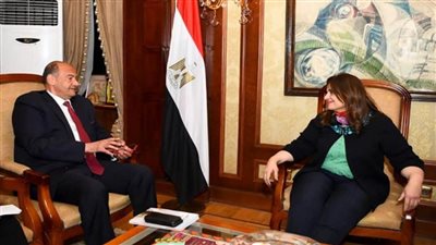 وزيرة الهجرة تلتقي قنصل عام مصر في شيكاجو لبحث التعاون والتنسيق المشترك (صور)