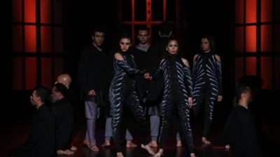 الرقص الحديث تعرض زفير على مسرح الجمهورية