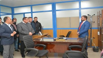 وزير التنمية المحلية يختتم زيارته للمنيا بتفقد غرفة العمليات وإدارة نظم المعلومات ووحدة المتغيرات المكانية بمبني المحافظة (صور)