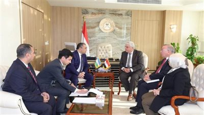 وزير التعليم العالي يستقبل نظيره الأوزباكستاني لبحث آليات تعزيز ودعم التعاون بين الجانبين (صور)