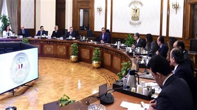 رئيس الوزراء يستعرض مع مسئولي 