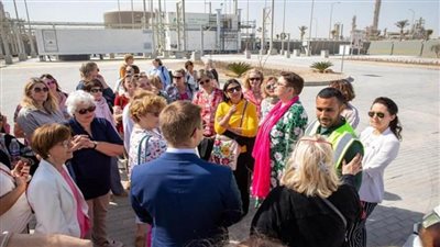 المنطقة الاقتصادية لقناة السويس تستقبل وفد جمعية سيدات الأعمال الألمانية VDU (صور)