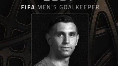 ذا بيست.. إيميليانو مارتينيز أفضل حارس مرمى في العالم لعام 2022