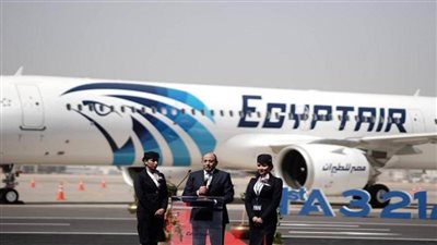 وزير الطيران يشهد مراسم تسليم أولى طائرات الإيرباص A321 NEO (صور)