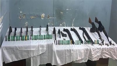 الأمن العام يضبط 48 عنصرًا إجراميًا و35 قطعة سلاح ناري بأسيوط 