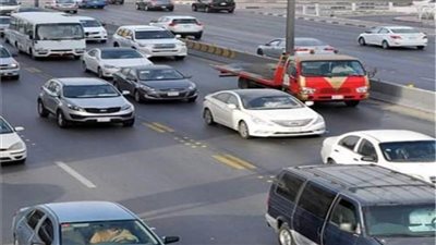 كثافات مرورية متحركة على الطرق والمحاور بالقليوبية.. اليوم الإثنين
