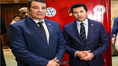 وزير الرياضة يشهد المؤتمر الصحفي للإعلان عن بطولة كأس العالم للقوة البدنية بالغردقة