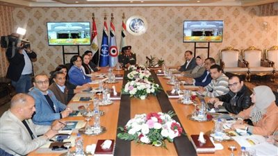 جمعية المحاربين القدماء تعقد مؤتمرا صحفيا بمناسبة الاحتفال بيوم الشهيد والمحارب القديم