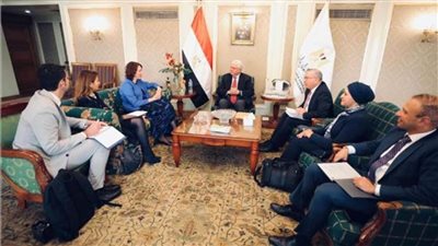 وزير التعليم العالي يبحث آليات التعاون مع رئيسة المجلس التنفيذي لمنظمة اليونسكو 