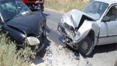 إصابة 13 شخصا في 5 حوادث متفرقة بالمنيا  