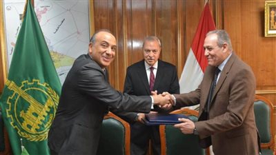 محافظ القليوبية يشهد توقيع بروتوكول تعاون مع 