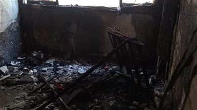 ماس كهربائي يشعل حريقًا في شقة ببني سويف 