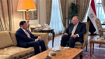 وزير الخارجية يستقبل نائب رئيس الوزراء بمملكة كمبوديا (صور)