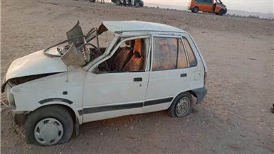 زوجين و 3 أبناء.. ننشر أسماء مصابي حادث صحراوي قنا 