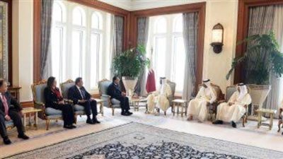 رسالة مهمة من الرئيس السيسي لأمير قطر