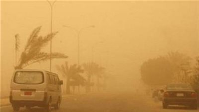 اليوم رياح مثيرة للرمال والأتربة وسقوط أمطار 