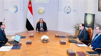 السيسي يوجه بمواصلة تنفيذ استراتيجية تطوير قناة السويس ومجراها الملاحي