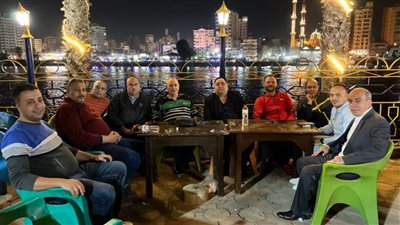 خير الله في ضيافة  رموز نادي زفتي الرياضي 