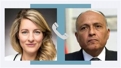 شكري يتلقى اتصالا هاتفيا من وزيرة خارجية كندا عن تطورات الأوضاع في السودان