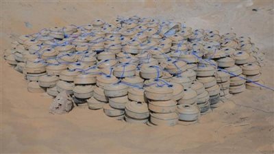 «مسام» ينزع 3059 لغما وعبوة ناسفة في أبريل الماضي باليمن