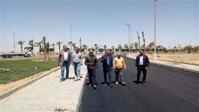 رئيس جهاز بدر يتفقد أعمال تطوير الطرق ومداخل الأحياء السكنية