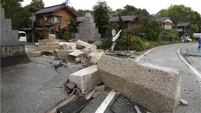 أكثر من 50 هزة ارتدادية تضرب اليابان بعد زلزال قوي 