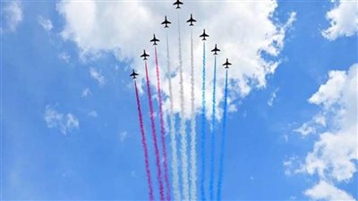 الطقس يتسبب في إلغاء عرض جوي احتفالًا بتتويج الملك تشارلز