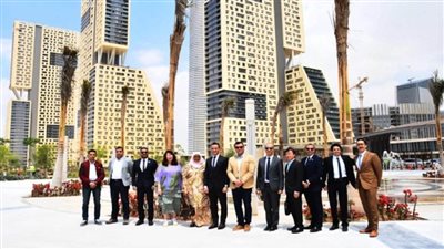 جولة لمساعد الأمين العام للأمم المتحدة بمشروعات العاصمة الإدارية الجديدة (صور)
