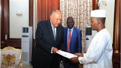 في مستهل زيارته لتشاد.. وزير الخارجية يلتقي الرئيس محمد إدريس ديبي (صور)