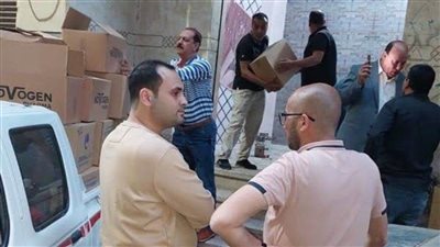 الغربية .. مصادرة 10 آلاف عبوة مكملات غذائية مهربة وغير صالحة للاستخدام