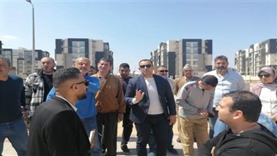 رئيس جهاز دمياط الجديدة يتفقد مواقع 