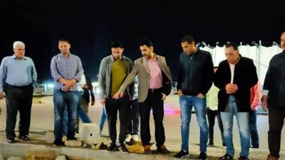 رئيس جهاز النوبارية الجديدة في جولة مسائية لمتابعة أعمال التطوير ورفع الكفاءة الجارية بالمدينة