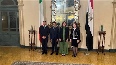 وزيرة الثقافة تلتقي سفير مصر في إيطاليا لبحث سبل التعاون في المجالات الثقافية ودعم  مجالات التعاون المصري الإيطالي