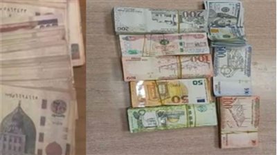 ضبط 6 أشخاص بينهم سيدتان قبل تهريب أموال بمطار القاهرة 