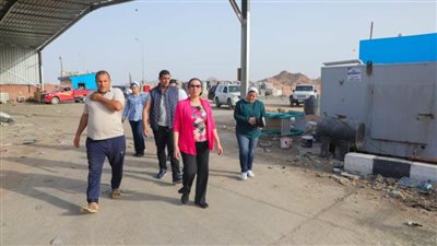 وزيرة البيئة تواصل فعالياتها بالمدينة وتتفقد مصنع تدوير المخلفات بمنطقة الخناصير بمدينة شرم الشيخ