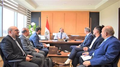 نائب وزير الإسكان يجتمع بمسئولي شركات ألمانية متخصصة في مجال خدمات وصناعات مياه الشرب والصرف (صور)