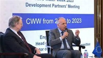 وزير الري: أسبوع القاهرة للمياه أصبح علامة فارقة في جدول الأعمال الدولي