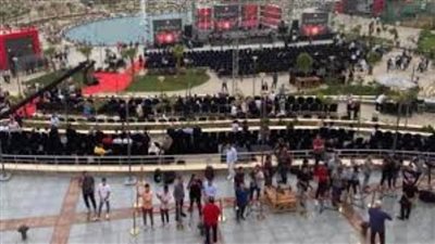 انطلاق مراسم افتتاح فرع الأهلي بالقاهرة الجديدة