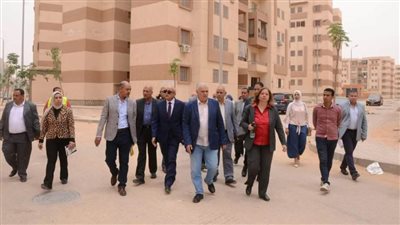 مسئولو الإسكان يناقشون الموقف التنفيذي لمشروعات الإسكان والمرافق بعدد من أجهزة المدن الجديدة